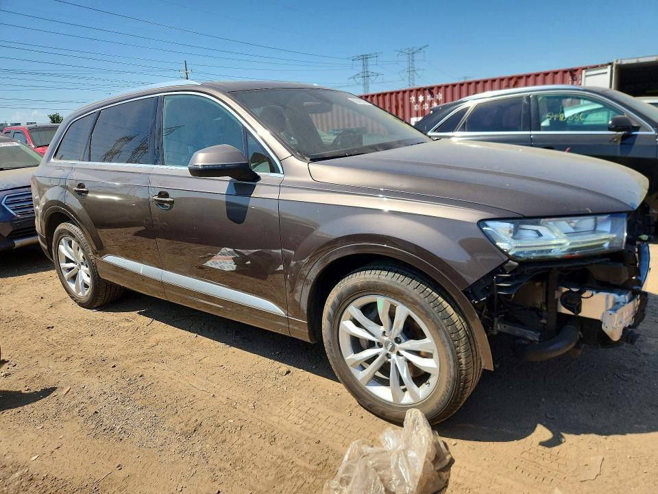 2018 Audi Q7 VIN WA1LHAF76JD028132 COPART salvage auction — FRONT END, Il - Salvage Certificate, sold $14,600 on 2026-07-07 (photo 4)