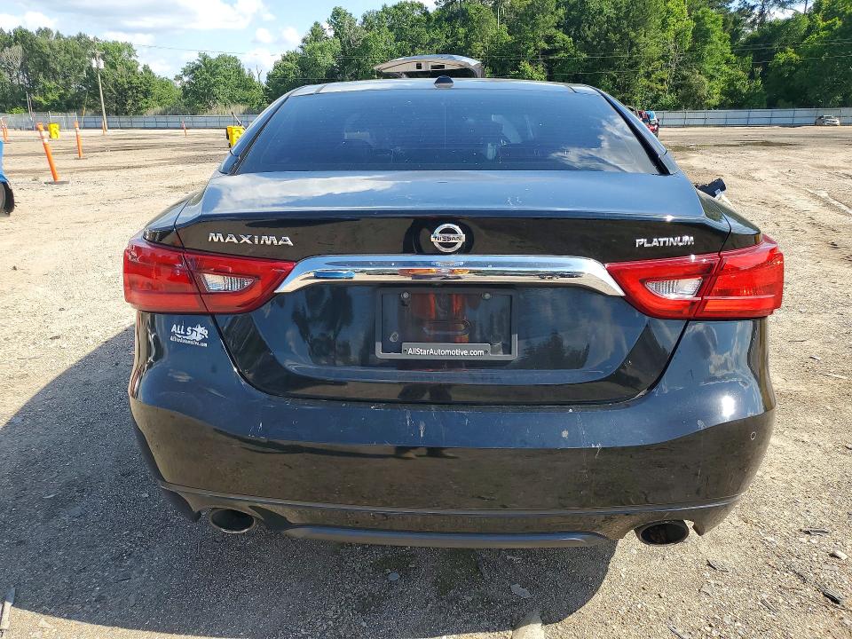 2017 Nissan Maxima VIN 1N4AA6AP8HC453430 COPART salvage auction — WATER/FLOOD, La - Cert Of Title-Salvage Flood, sold $1,500 on 2026-07-10 (photo 6)