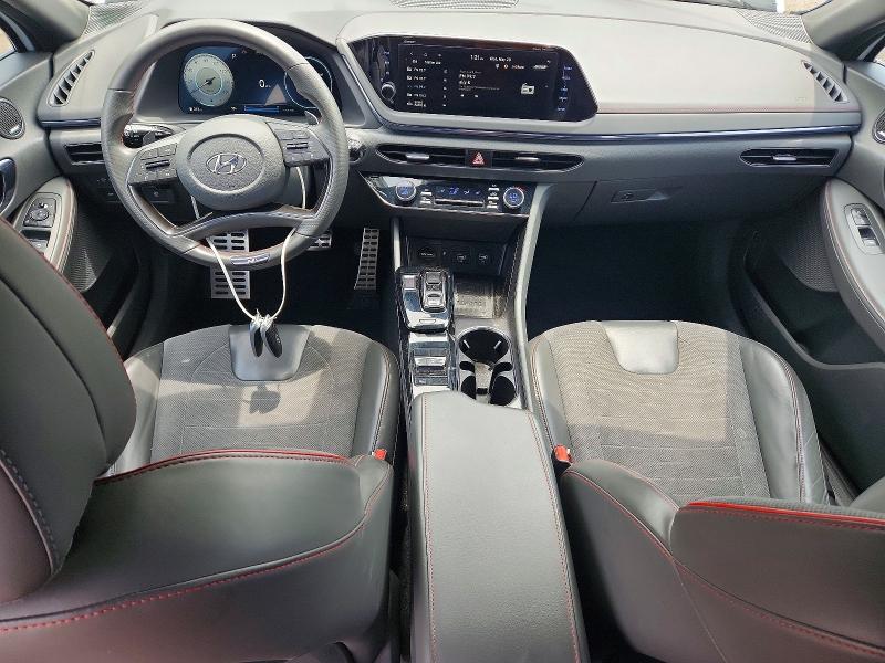 2021 Hyundai Sonata VIN 5NPEK4JC6MH115694 COPART salvage auction — SIDE, La - Cert Of Title-Salvage, sold $7,500 on 2026-07-02 (photo 8)