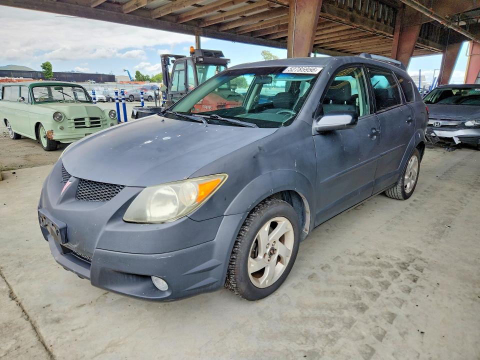 2003 Pontiac Vibe VIN 5Y2SL64803Z403656 COPART salvage auction — FRONT END, Ca - Dis/Dlr/Exp App For Dup Clean, sold $250 on 2026-07-06 (photo 1)