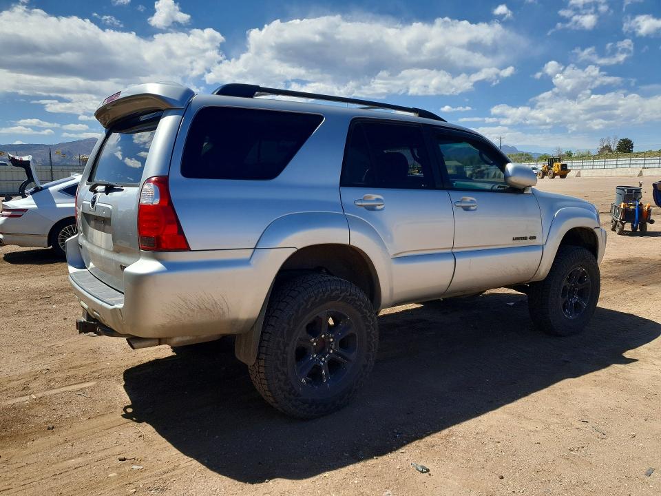 2006 Toyota 4runner VIN JTEBT17R068029370 COPART salvage auction — UNDERCARRIAGE, Me - Dis/Dlr/Exp Only Clean Title, sold $2,800 on 2026-07-29 (photo 3)