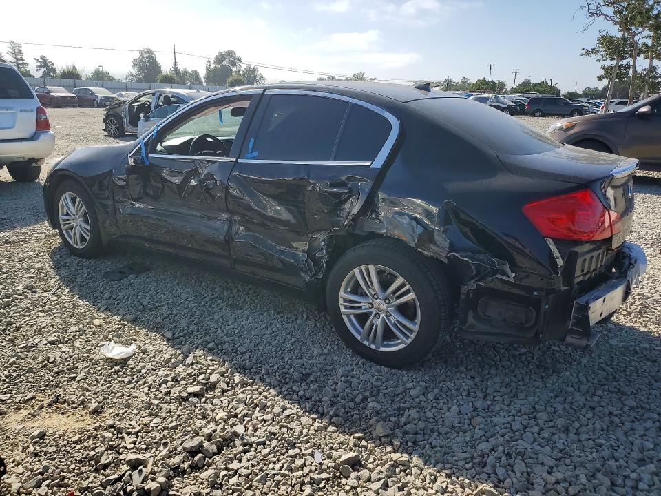 2013 Infiniti G VIN JN1CV6AP4DM306603 COPART salvage auction — SIDE, Ca - Salvage Certificate, sold $1,450 on 2026-07-23 (photo 2)