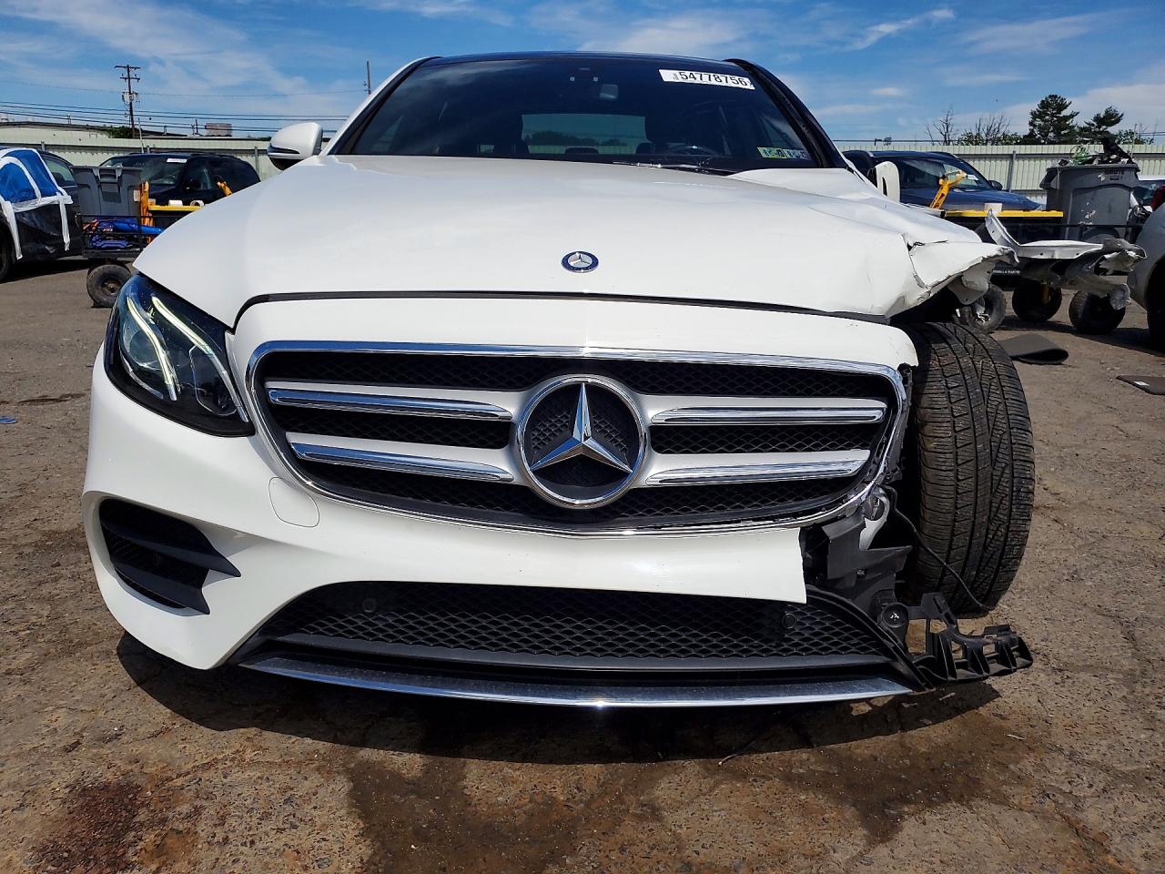 2017 Mercedes-Benz E-Class VIN WDDZF4KBXHA201878 COPART salvage auction — Front End, PA - CERTIFICATE OF SALVAGE, sold $6,100 on 2026-06-30 (photo 5)