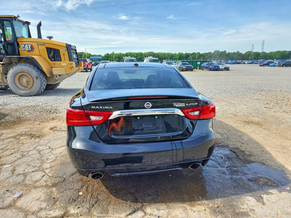 2017 Nissan Maxima VIN 1N4AA6AP4HC408680 COPART salvage auction — VANDALISM, Tn - Certificate Of Title, sold $5,500 on 2026-09-02 (photo 6)