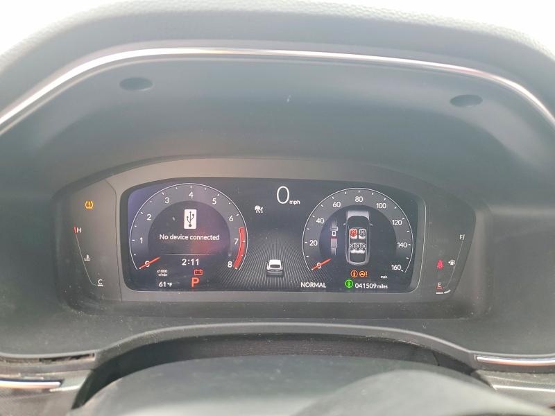 2023 Acura Integra VIN 19UDE4H33PA012061 COPART salvage auction — VANDALISM, Il - Salvage Certificate, sold $13,100 on 2026-07-08 (photo 9)