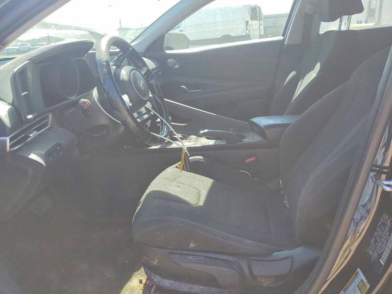 2021 Hyundai Elantra VIN KMHLL4AG2MU173584 COPART salvage auction — FRONT END, Ia - Cert Of Title-Salvage Title, sold $2,600 on 2026-07-17 (photo 7)