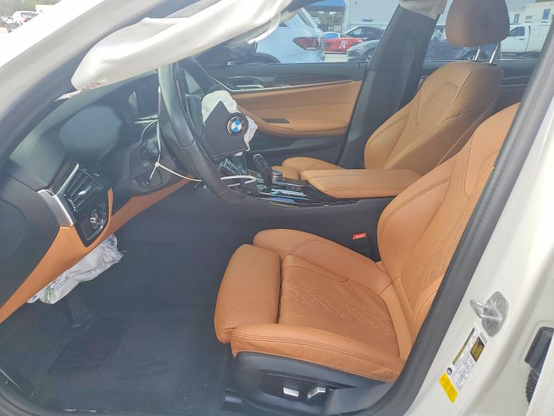 2021 BMW 5er VIN WBA53BH03MWW99105 COPART salvage auction — FRONT END, Fl - Certificate Of Destruction, sold $16,300 on 2026-07-14 (photo 7)