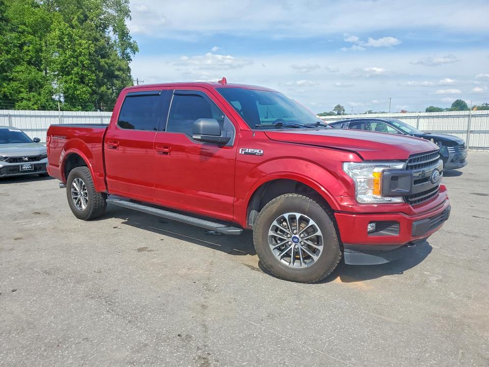 2018 Ford VIN 1FTEW1E58JFE74887 COPART salvage auction — FRONT END, Nc - Salvage Certificate Of Title, sold $12,300 on 2026-07-02 (photo 4)