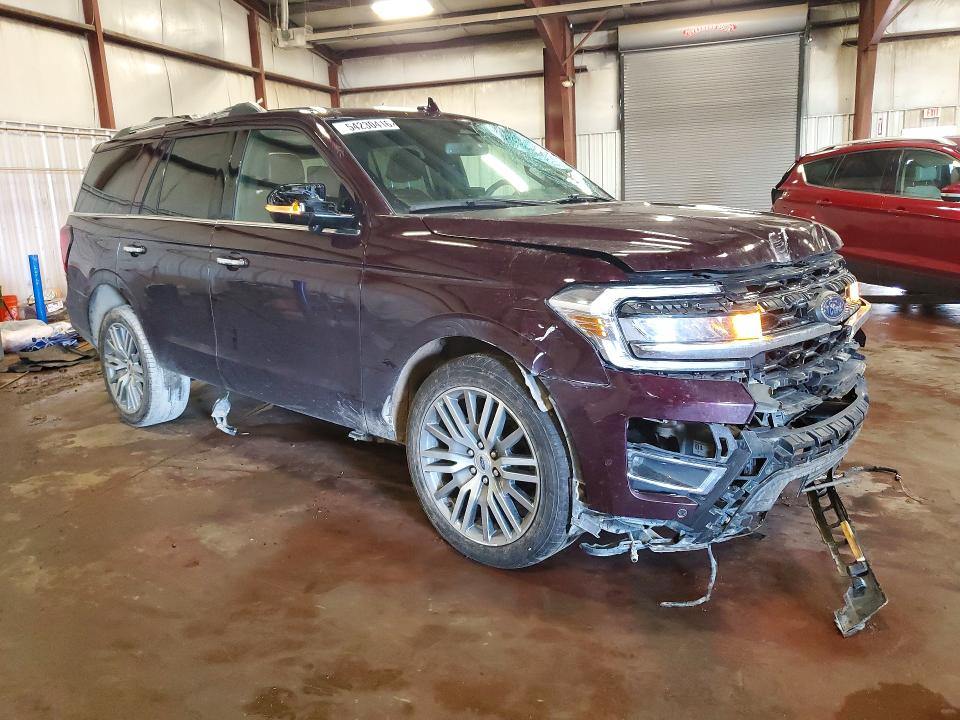 2024 Ford Expedition VIN 1FMJU2A81REA16048 COPART salvage auction — FRONT END, Mi - Cert Of Title-Salvage Vehicle, sold $12,600 on 2026-07-31 (photo 4)