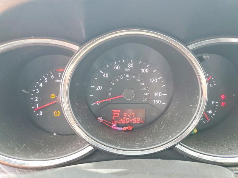 2013 Kia Sorento VIN 5XYKU4A25DG341768 COPART salvage auction — FRONT END, Il - Salvage Certificate, sold $450 on 2026-07-21 (photo 9)