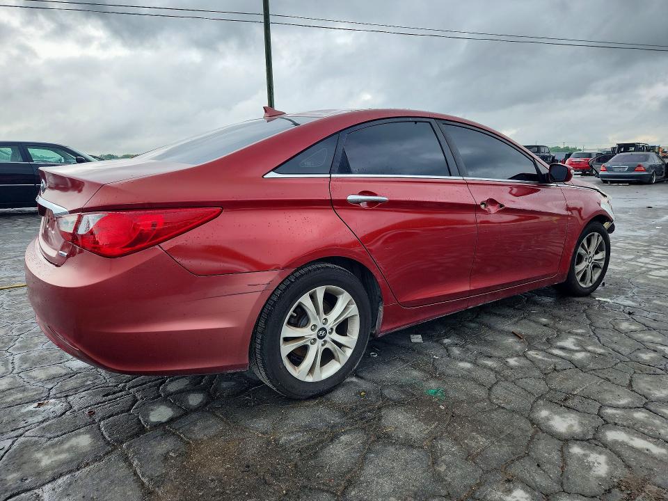2013 Hyundai Sonata VIN 5NPEC4AC8DH627244 COPART salvage auction — FRONT END, Salvage Title, sold $625 on 2026-07-22 (photo 3)