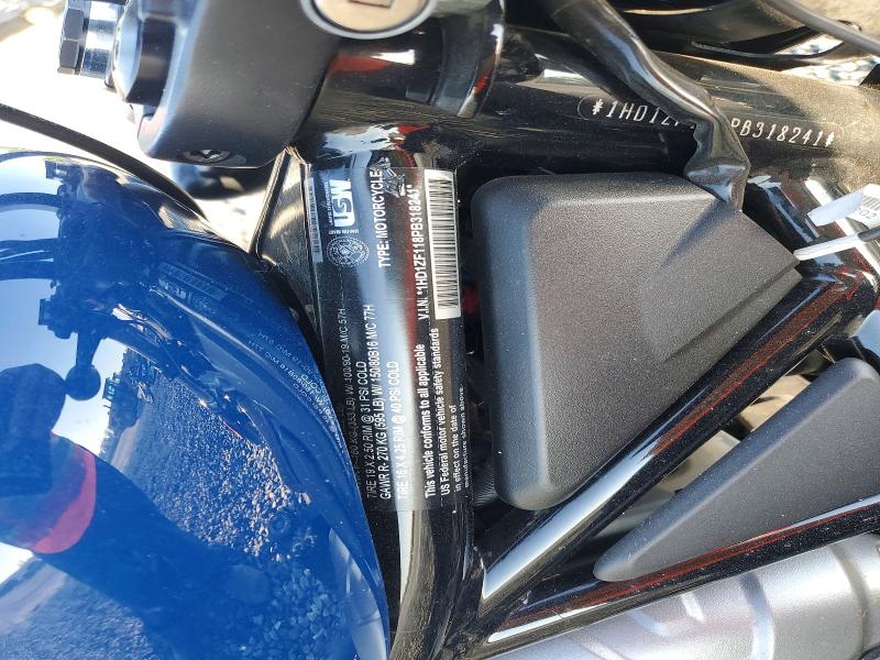 2023 Harley-davidson VIN 1HD1ZF118PB318241 COPART salvage auction — REAR END, Sc - Cert Of Title-Salvage, sold $500 on 2026-07-09 (photo 9)