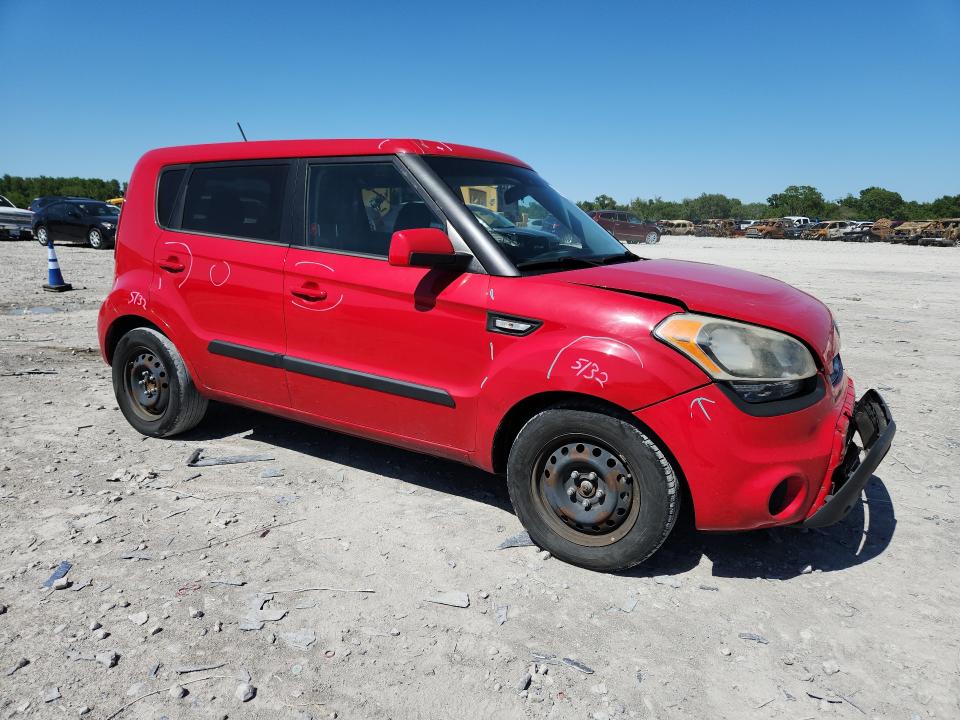 2013 Kia Soul VIN KNDJT2A59D7575275 COPART salvage auction — FRONT END, IL - SALVAGE CERTIFICATE, sold $725 on 2026-07-06 (photo 4)