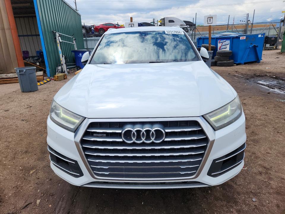 2017 Audi Q7 VIN WA1AAAF77HD008171 COPART salvage auction — REAR END, Co - Dis/Dlr/Exp Only Clean Title, sold $4,300 on 2026-07-20 (photo 5)