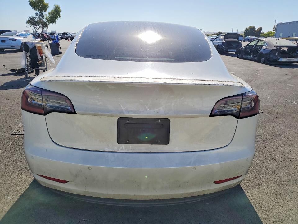 2021 Tesla Model 3 VIN 5YJ3E1EA6MF930613 COPART salvage auction — FRONT END, Ca - Salvage Certificate, sold $3,700 on 2026-07-15 (photo 6)