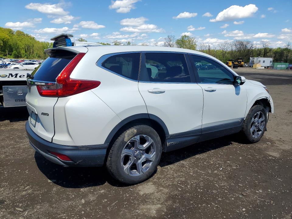 2019 Honda Cr-v VIN 7FARW2H59KE059283 COPART salvage auction — FRONT END, NY - MV-907A SALVAGE CERTIFICATE, sold $8,300 on 2026-07-07 (photo 3)