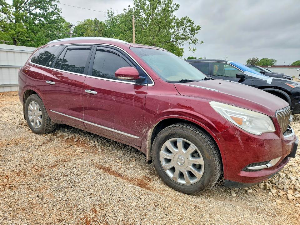 2016 Buick Enclave VIN 5GAKVBKD9GJ265916 COPART salvage auction — HAIL, Ks - Cert Of Title-Salvage, sold $350 on 2026-07-28 (photo 4)
