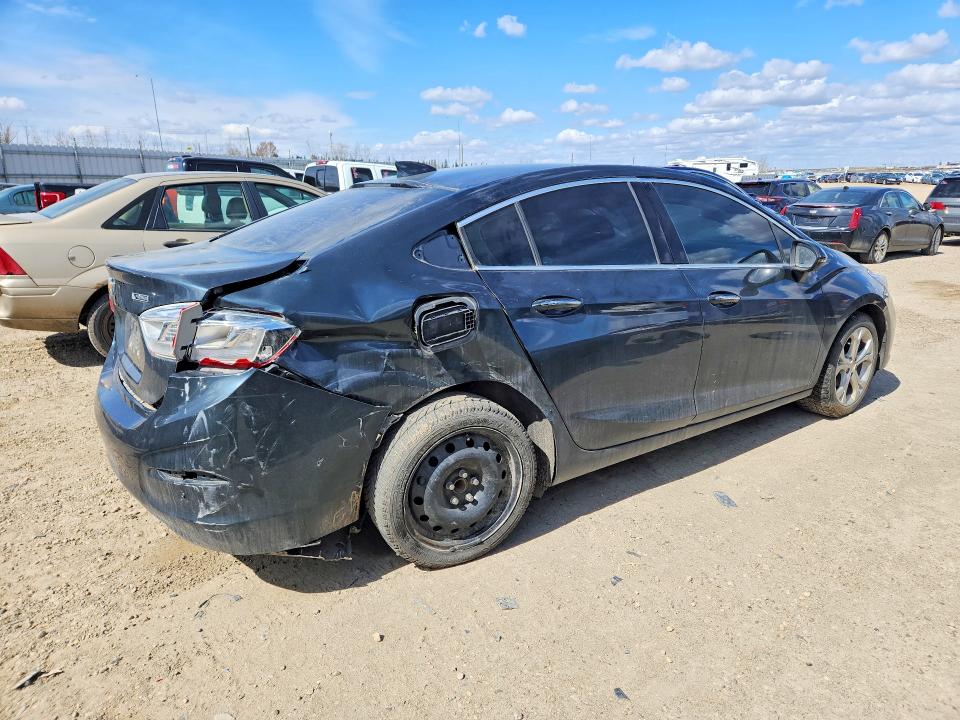 2017 Chevrolet Cruze VIN 1G1BF5SM1H7245583 COPART salvage auction — REAR END, Ab - Oop - Salvage, sold $600 on 2026-07-02 (photo 3)