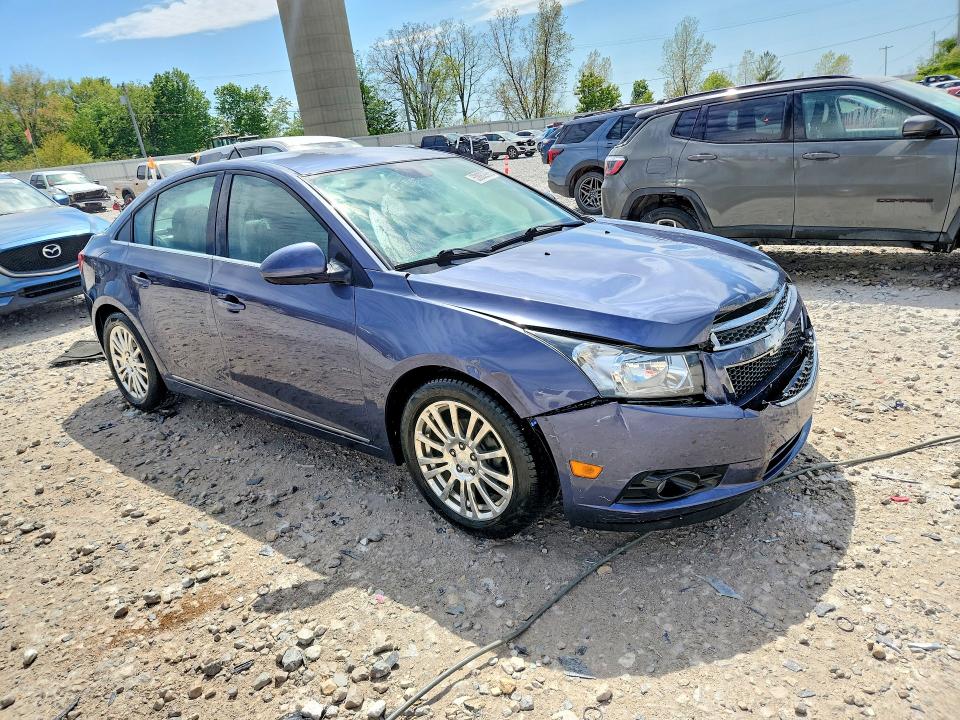 2013 Chevrolet Cruze VIN 1G1PH5SB3D7154811 COPART salvage auction — FRONT END, Mi - Certificate Of Title, sold $750 on 2026-07-02 (photo 4)