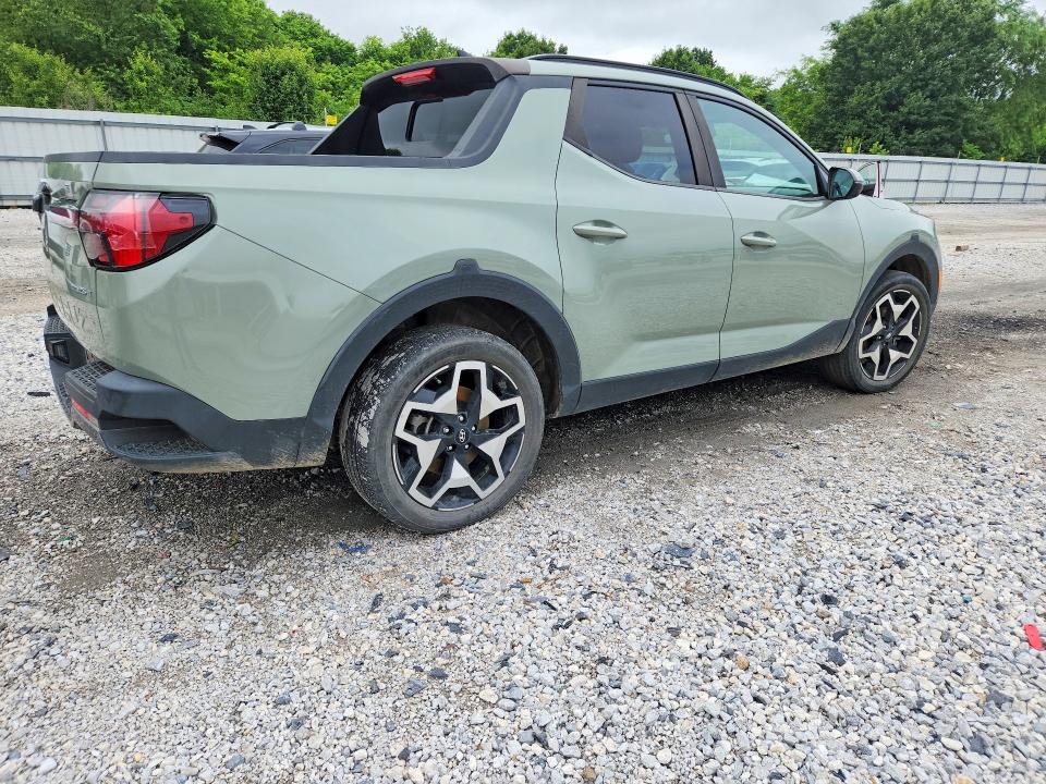 2022 Hyundai Santa cruz VIN 5NTJEDAFXNH005640 COPART salvage auction — REAR END, Ar - Cert Of Title-Salvage, sold $30 on 2026-07-29 (photo 3)