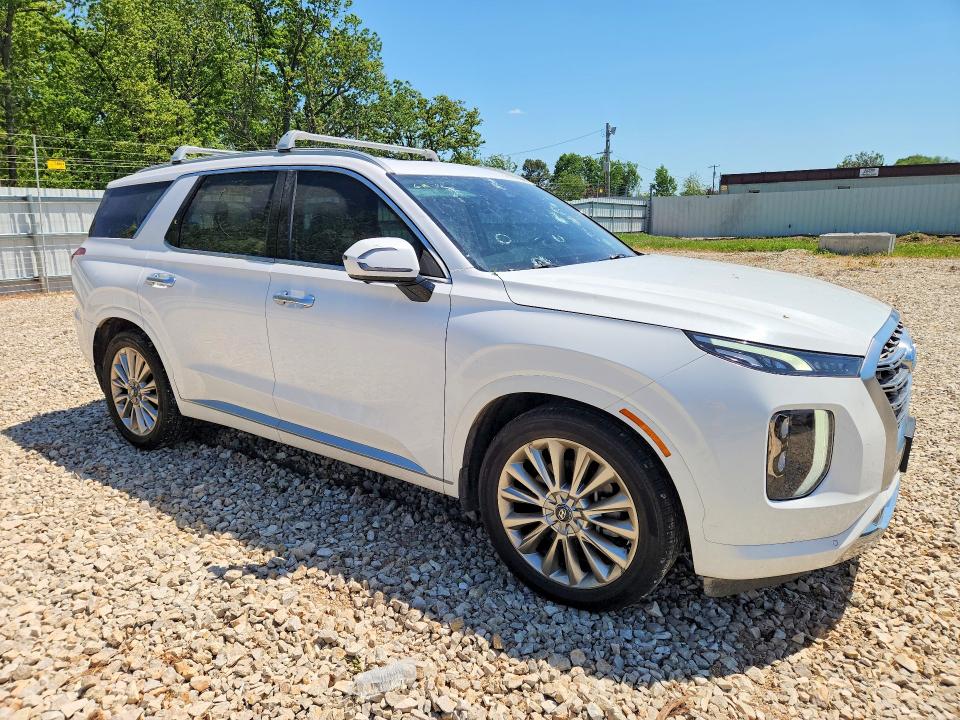 2020 Hyundai VIN KM8R5DHE0LU084796 COPART salvage auction — HAIL, Mo - Salvage Certificate Of Title, sold $1,100 on 2026-07-28 (photo 4)
