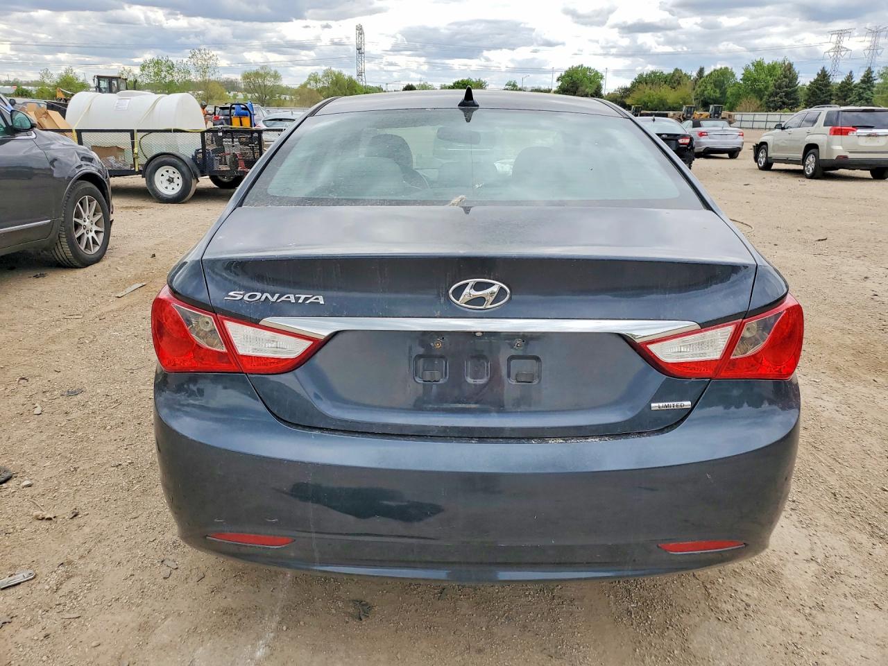 2011 Hyundai Sonata VIN 5NPEC4AC0BH110274 COPART salvage auction — Front End, IL - SALVAGE CERTIFICATE, sold $350 on 2026-07-02 (photo 6)