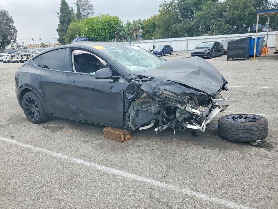 2024 Tesla VIN 7SAYGDED2RF020317 COPART salvage auction — FRONT END, Ca - Salvage Certificate, sold $4,600 on 2026-07-02 (photo 4)
