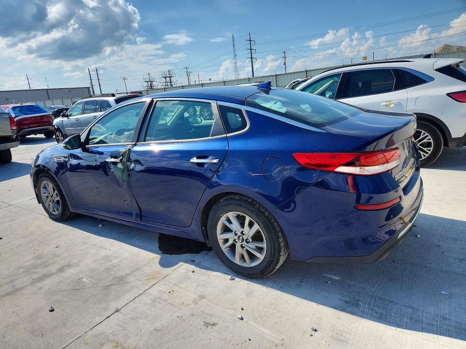 2019 Kia Optima VIN 5XXGT4L30KG348482 COPART salvage auction — SIDE, Tx - Salvage Vehicle Title, sold $1,350 on 2026-07-07 (photo 2)