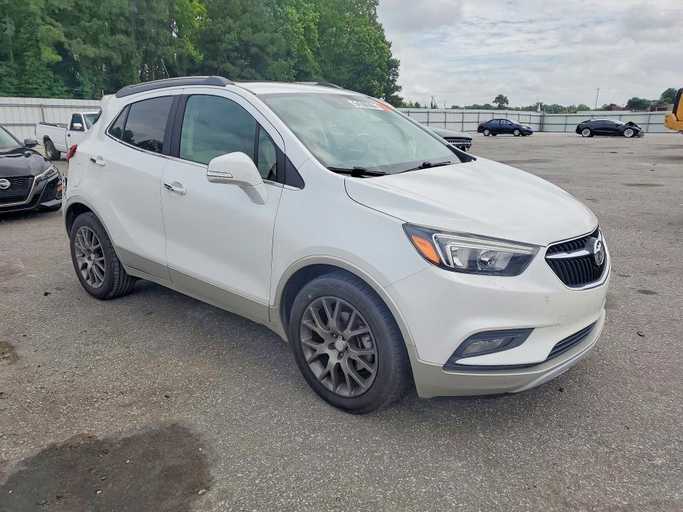 2019 Buick Encore VIN KL4CJ1SBXKB845731 COPART salvage auction — REAR END, Nc - Salvage Certificate Of Title, sold $1,550 on 2026-07-16 (photo 4)