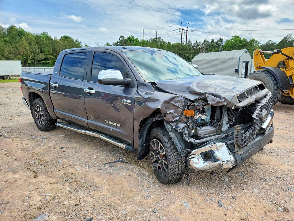 2018 Toyota Tundra VIN 5TFEY5F13JX238610 COPART salvage auction — FRONT END, Va - Cert Of Title - Salvage, sold $10,100 on 2026-07-20 (photo 4)