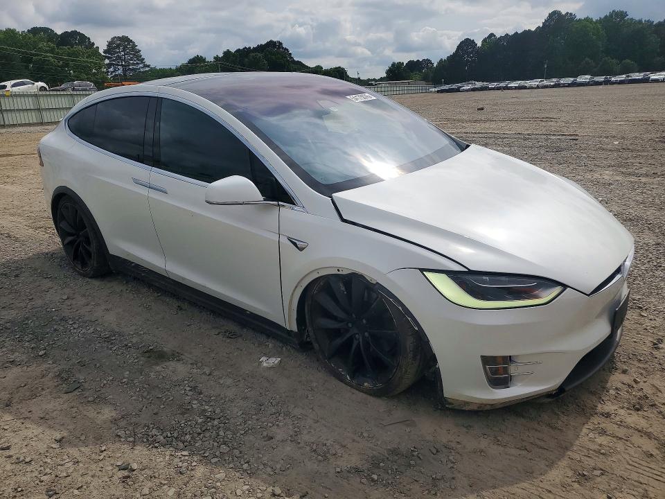 2018 Tesla Model x VIN 5YJXCDE2XJF136713 COPART salvage auction — FRONT END, Ar - Cert Of Title-Salvage, sold $7,900 on 2026-07-08 (photo 4)