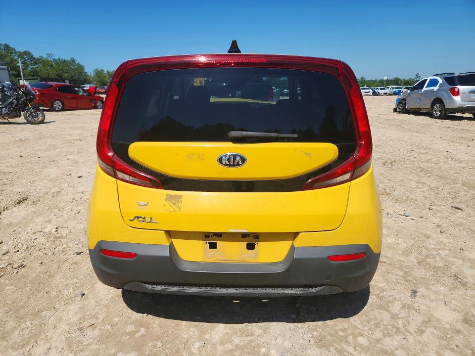 2020 Kia Soul VIN KNDJ23AUXL7110289 COPART salvage auction — FRONT END, Fl - Cert Of Title Slvg Rebuildable, sold $2,150 on 2026-07-31 (photo 6)
