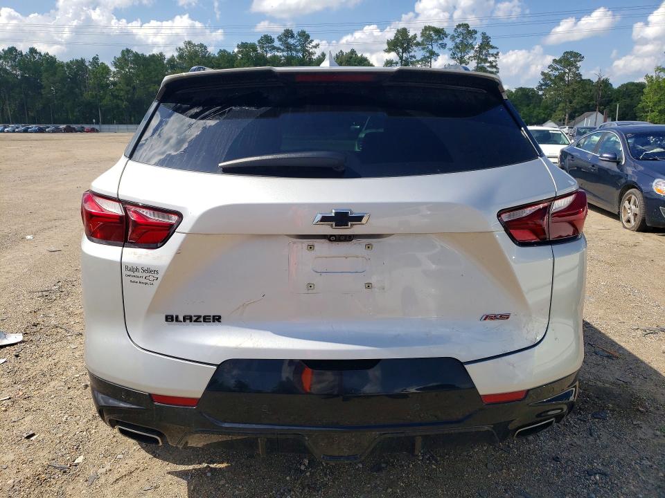 2019 Chevrolet Blazer VIN 3GNKBERSXKS693831 COPART salvage auction — SIDE, La - Cert Of Title-Salvage, sold $6,800 on 2026-07-02 (photo 6)