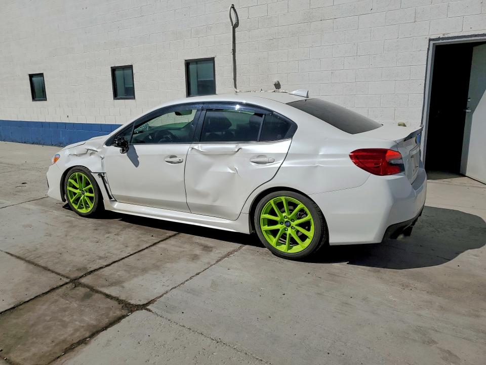 2018 Subaru Wrx VIN JF1VA1C66J9838495 COPART salvage auction — FRONT END, Ut - Salvage Certificate, sold $3,300 on 2026-07-13 (photo 2)