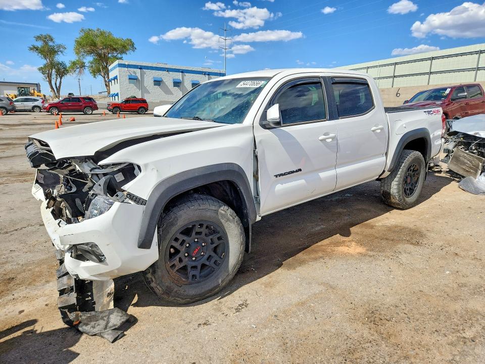 2018 Toyota Tacoma VIN 5TFCZ5AN1JX163789 COPART salvage auction — FRONT END, Nm - Cert Of Title-Salvage, sold $10,300 on 2026-07-13 (photo 1)