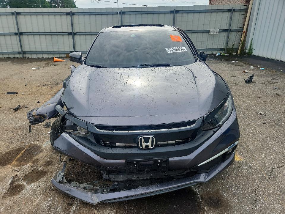 2019 Honda Civic VIN JHMFC1F33KX005016 COPART salvage auction — FRONT END, GA - CERT OF TITLE-SALVAGE, sold $1,350 on 2026-07-30 (photo 5)