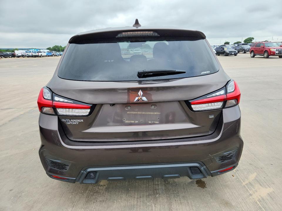 2020 Mitsubishi VIN JA4AR3AU9LU003712 COPART salvage auction — SIDE, Tx - Salvage Vehicle Title, sold $2,650 on 2026-07-30 (photo 6)
