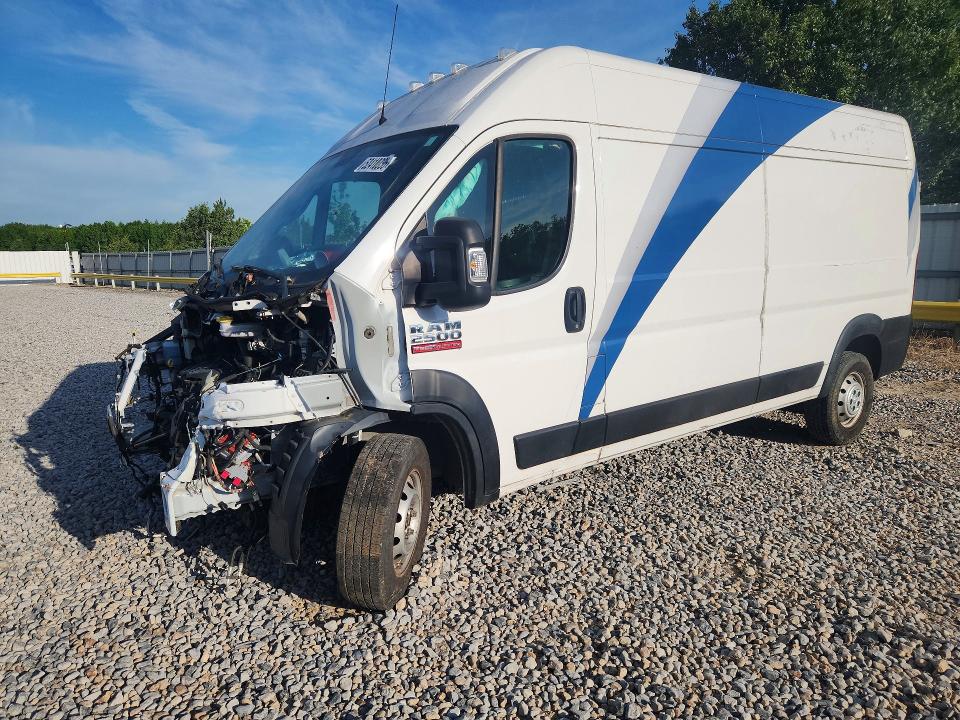 2019 Ram Promaster 2500 VIN 3C6TRVDG8KE519371 — COPART salvage auction photo