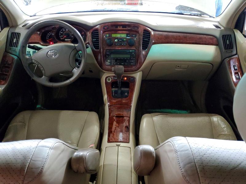 2006 Toyota Highlander VIN JTEDP21A360109220 COPART salvage auction — FRONT END, Tx - Salvage Vehicle Title, sold $625 on 2026-07-23 (photo 8)