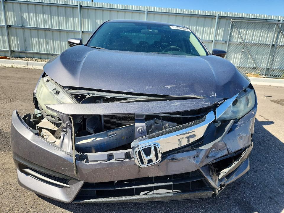 2016 Honda Civic VIN 19XFC2F51GE004656 COPART salvage auction — FRONT END, Ut - Salvage Certificate, sold $2,400 on 2026-07-02 (photo 5)