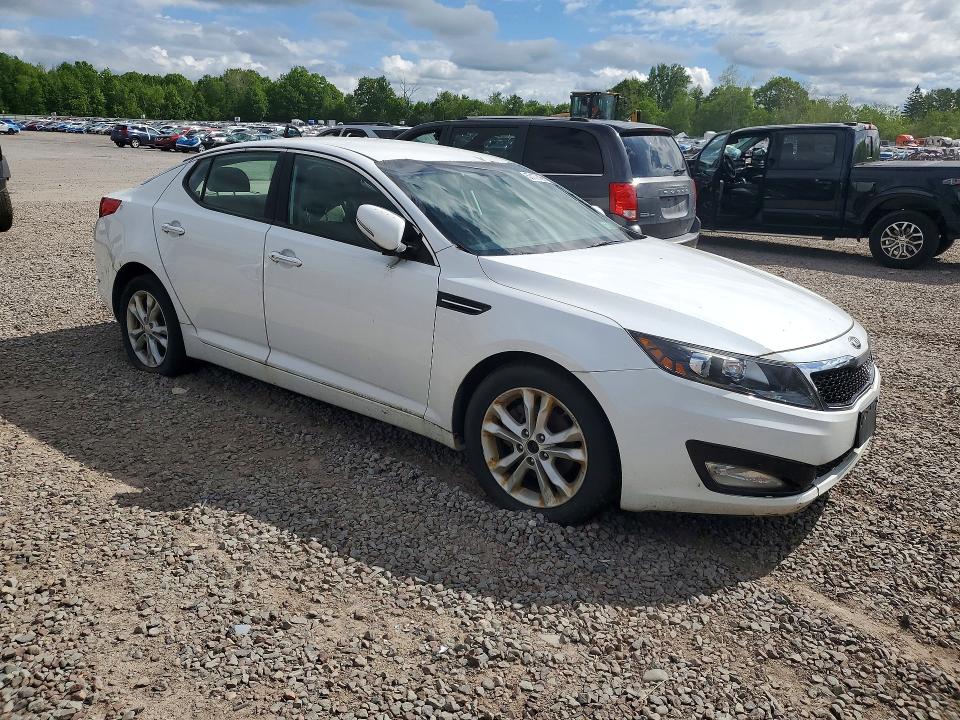 2013 Kia Optima VIN 5XXGN4A78DG106929 COPART salvage auction — MECHANICAL, MT - CERTIFICATE OF TITLE, sold $950 on 2026-07-15 (photo 4)