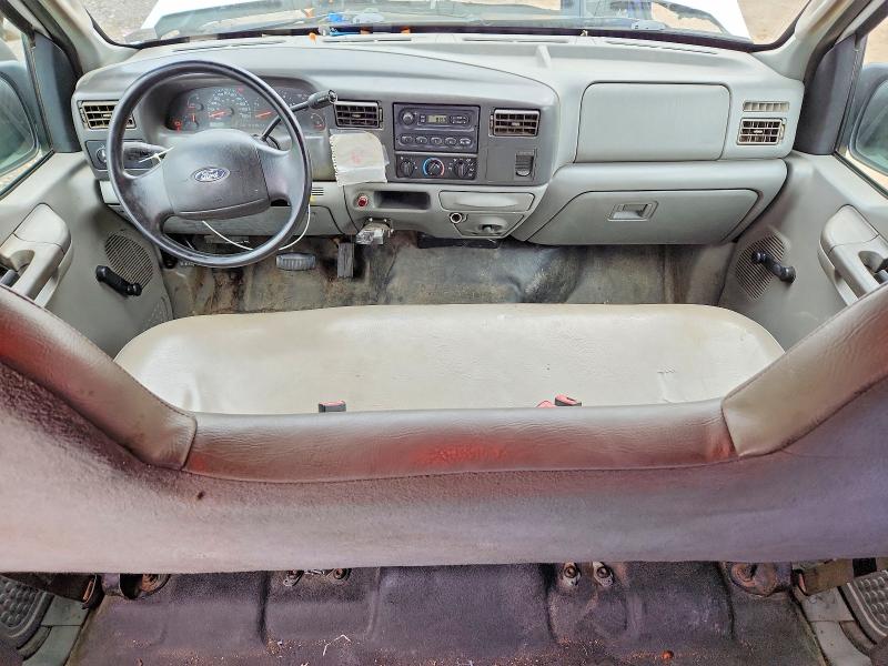 2004 Ford F-250 super duty VIN 1FTNW20LX4EE07004 COPART salvage auction — FRONT END, Pa - Certificate Of Salvage, sold $425 on 2026-07-02 (photo 8)