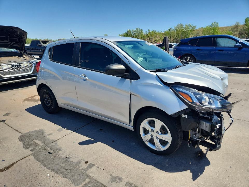 2022 Chevrolet Spark VIN KL8CB6SA8NC025873 COPART salvage auction — FRONT END, Az - Cert Of Title - Salvage, sold $600 on 2026-07-08 (photo 4)