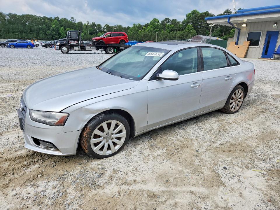 2013 Audi A4 VIN WAUBFAFL1DA162019 COPART salvage auction — MECHANICAL, Ca - Certificate Of Title, sold $650 on 2026-07-08 (photo 1)