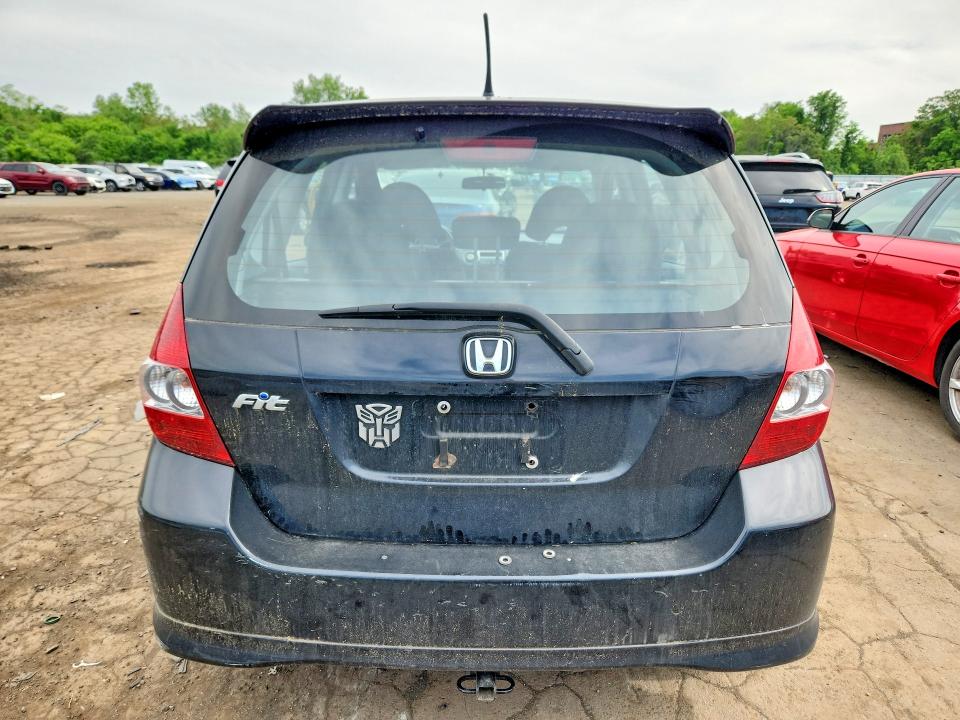2007 Honda Fit VIN JHMGD38687S015002 COPART salvage auction — FRONT END, CT - CERT OF TITLE-SALVAGE, sold $650 on 2026-07-14 (photo 6)