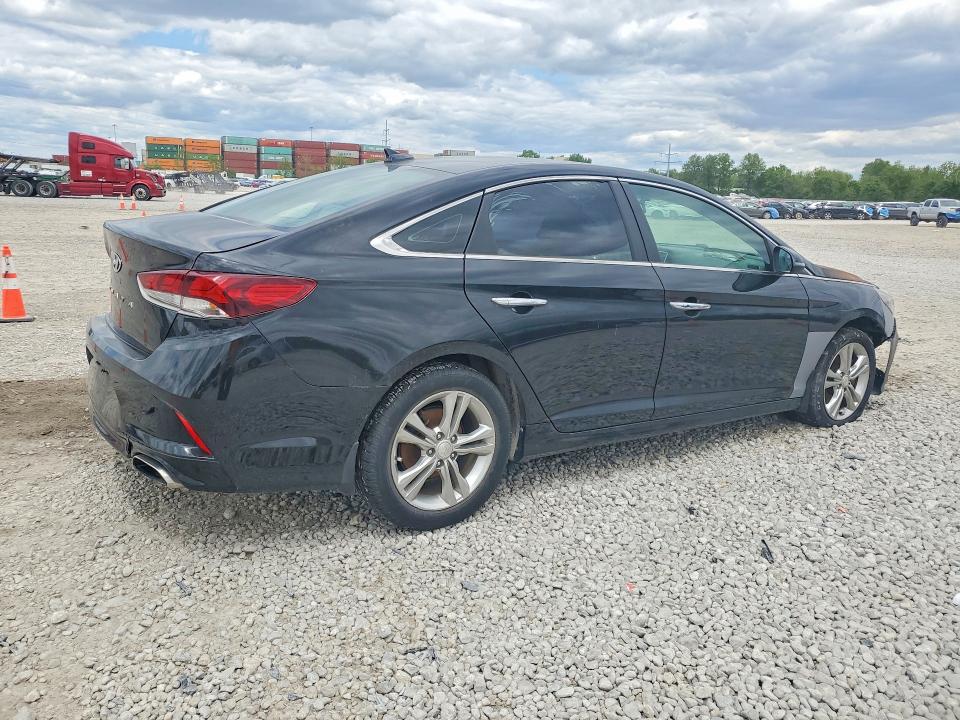 2018 Hyundai VIN 5NPE34AF1JH710990 COPART salvage auction — REAR END, Oh - Certificate Of Title, sold $1,650 on 2026-07-02 (photo 3)