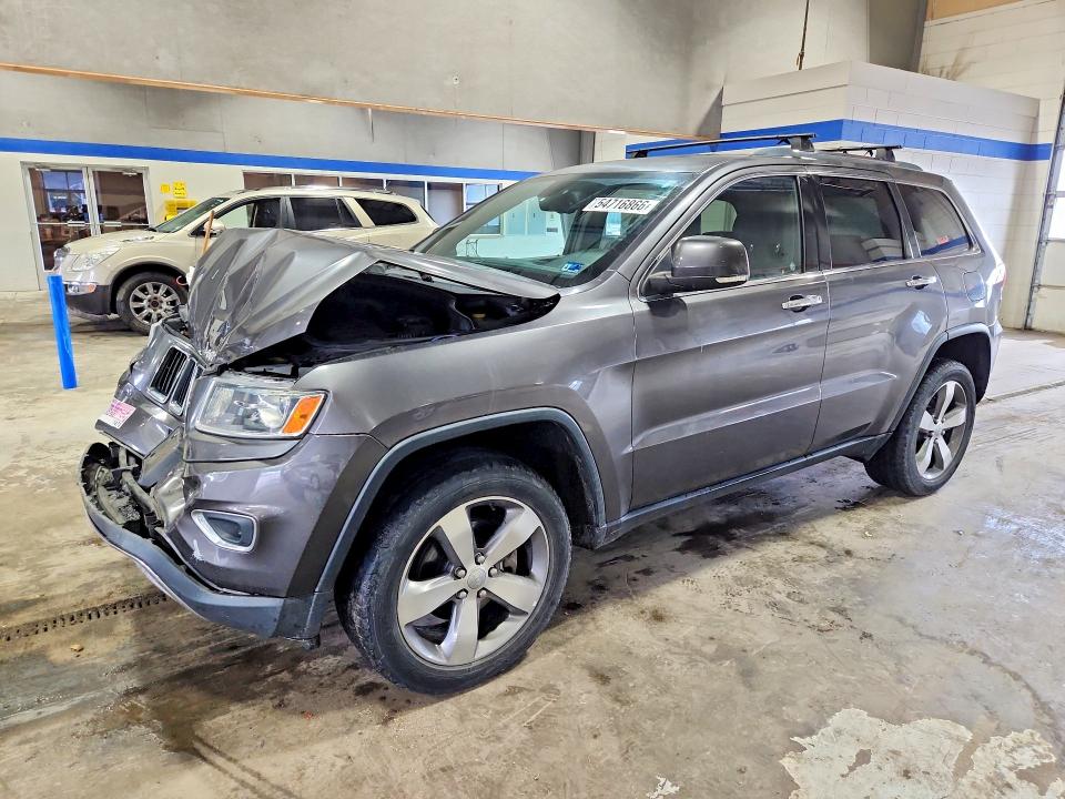 2014 Jeep Cherokee VIN 1C4RJFBG0EC534817 COPART salvage auction — FRONT END, VA - CERT OF TITLE - SALVAGE, sold $3,000 on 2026-07-02 (photo 1)