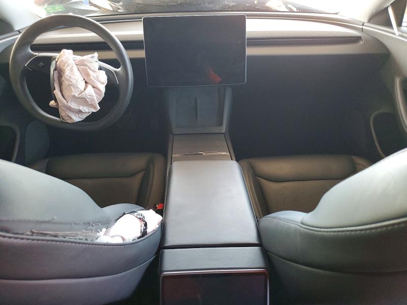 2025 Tesla Model 3 VIN 5YJ3E1EA4SF895034 COPART salvage auction — FRONT END, Fl - Cert Of Title Slvg Rebuildable, sold $7,400 on 2026-07-29 (photo 8)