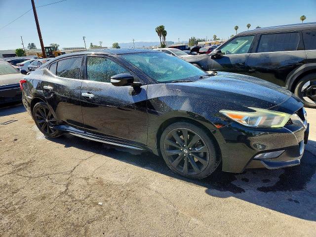2017 Nissan Maxima VIN 1N4AA6AP2HC393743 COPART salvage auction — FRONT END, Ca - Certificate Of Title, sold $1,450 on 2026-07-02 (photo 4)