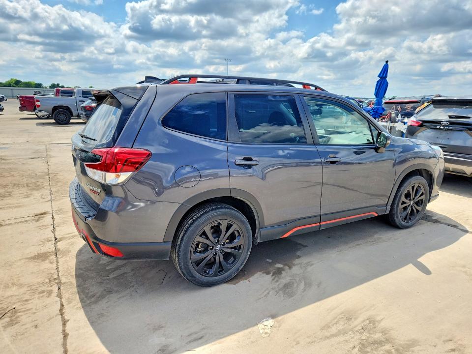 2024 Subaru Forester VIN JF2SKAGC4RH403035 COPART salvage auction — HAIL, Tx - Certificate Of Title, sold $15,100 on 2026-07-13 (photo 3)